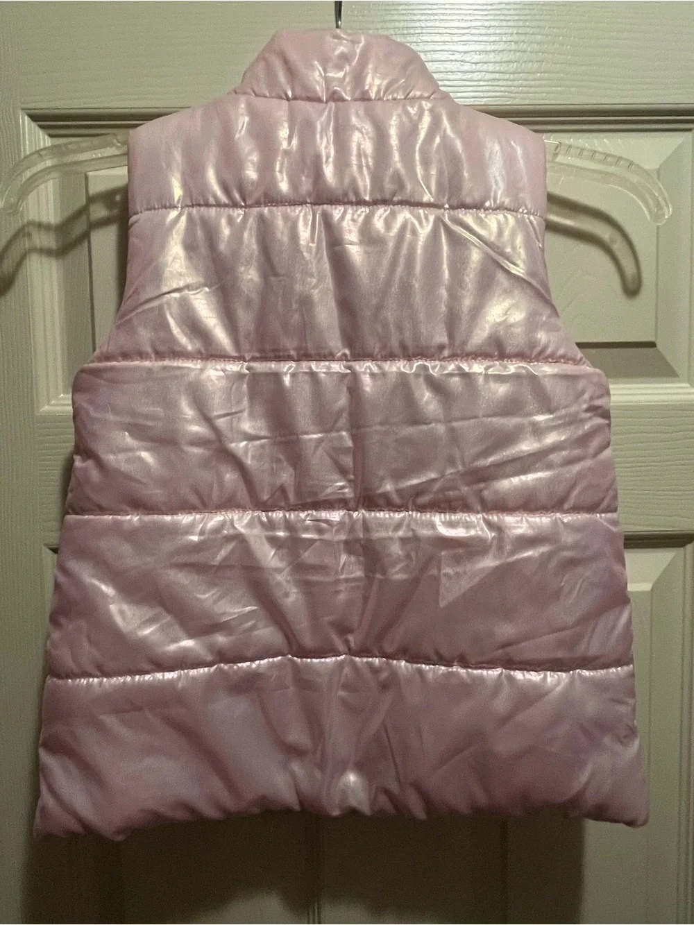 Calvin Klein Jeans Light Pink Quilted Puffer Vest